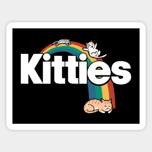 Rainbow Cats Magnet